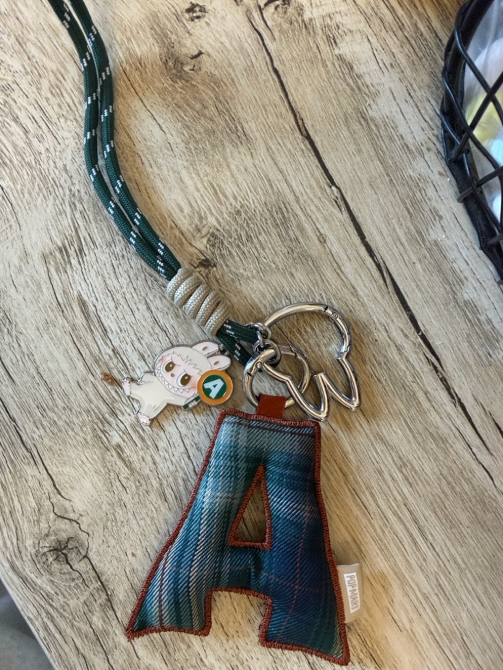 THE MONSTERS Pin For Love Series Pendant- Letter A